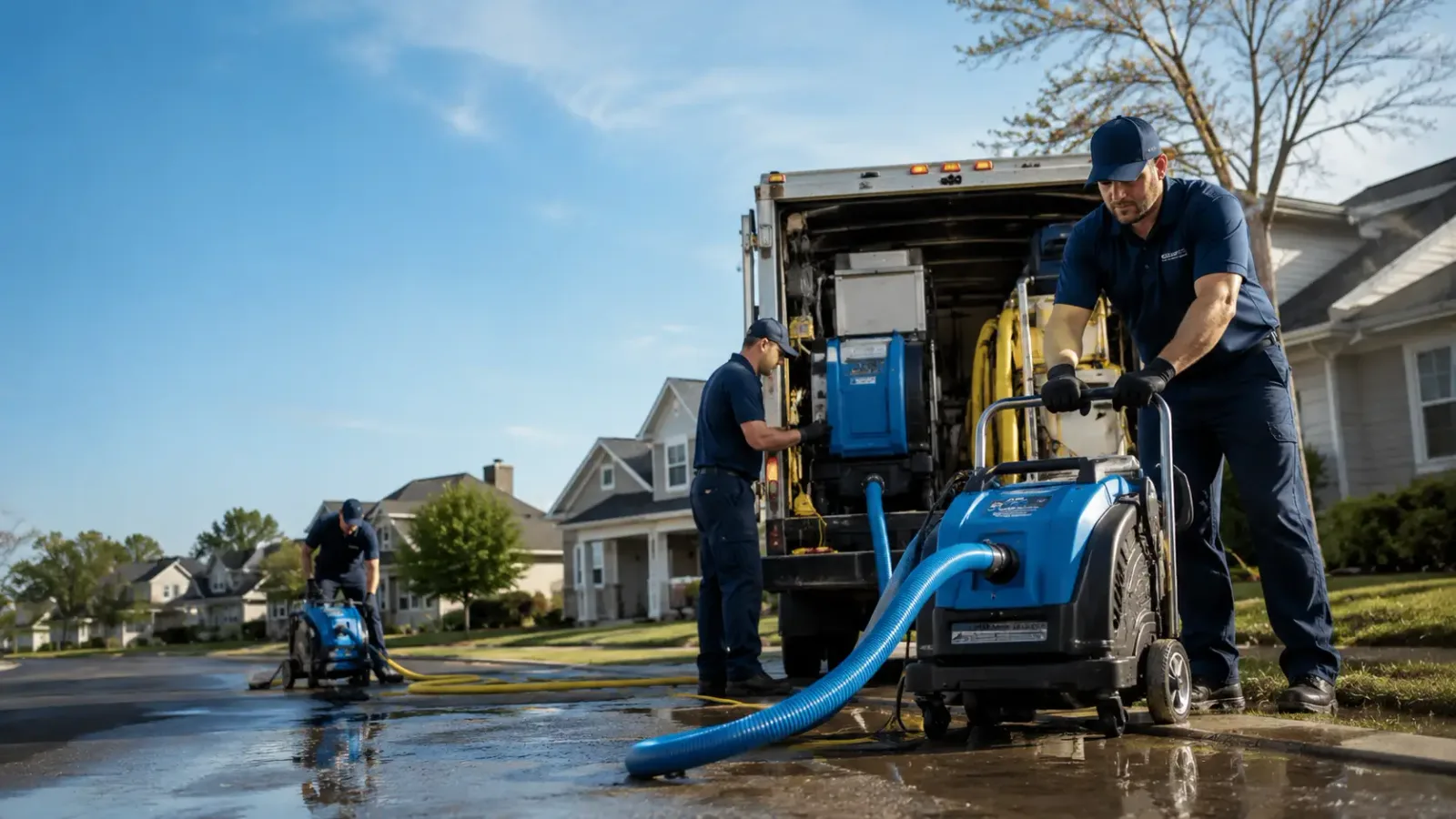 Flood Damage Cleanup in El Dorado Hills, CA